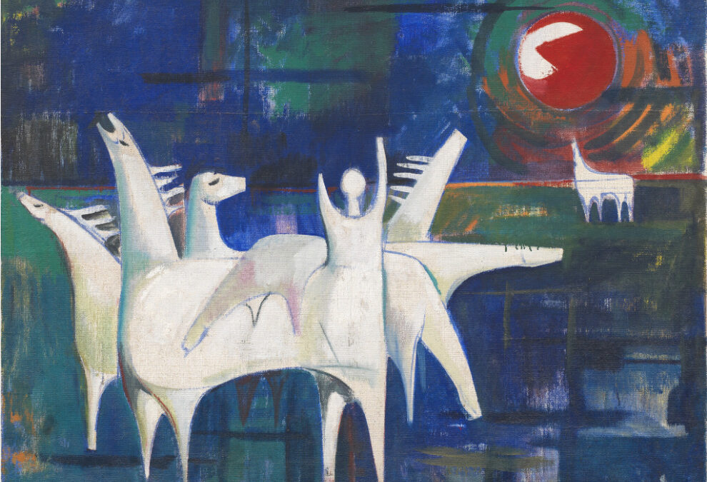Monumental Hayder Work Smashes Estimate At Bonhams Middle Eastern Art Sale
