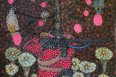 &lsquo;Ce que nous donne la terre: une invitation prendre conscience de l&rsquo;environnement pour retrouver un équilibre terrestre&rsquo;. Galerie Afikaris