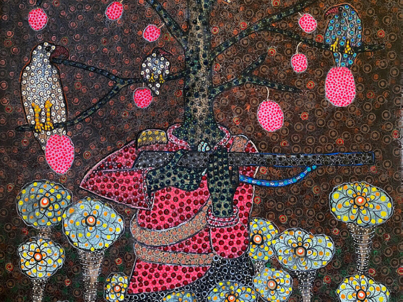 &lsquo;Ce que nous donne la terre: une invitation prendre conscience de l&rsquo;environnement pour retrouver un équilibre terrestre&rsquo;. Galerie Afikaris