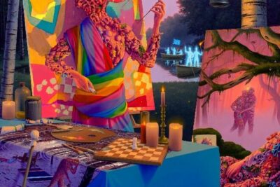 Corey Helford Gallery’s artist Q&A with Adrian Cox for his upcoming solo show The Brush and the Torch