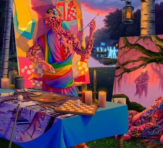 Corey Helford Gallery’s artist Q&A with Adrian Cox for his upcoming solo show The Brush and the Torch