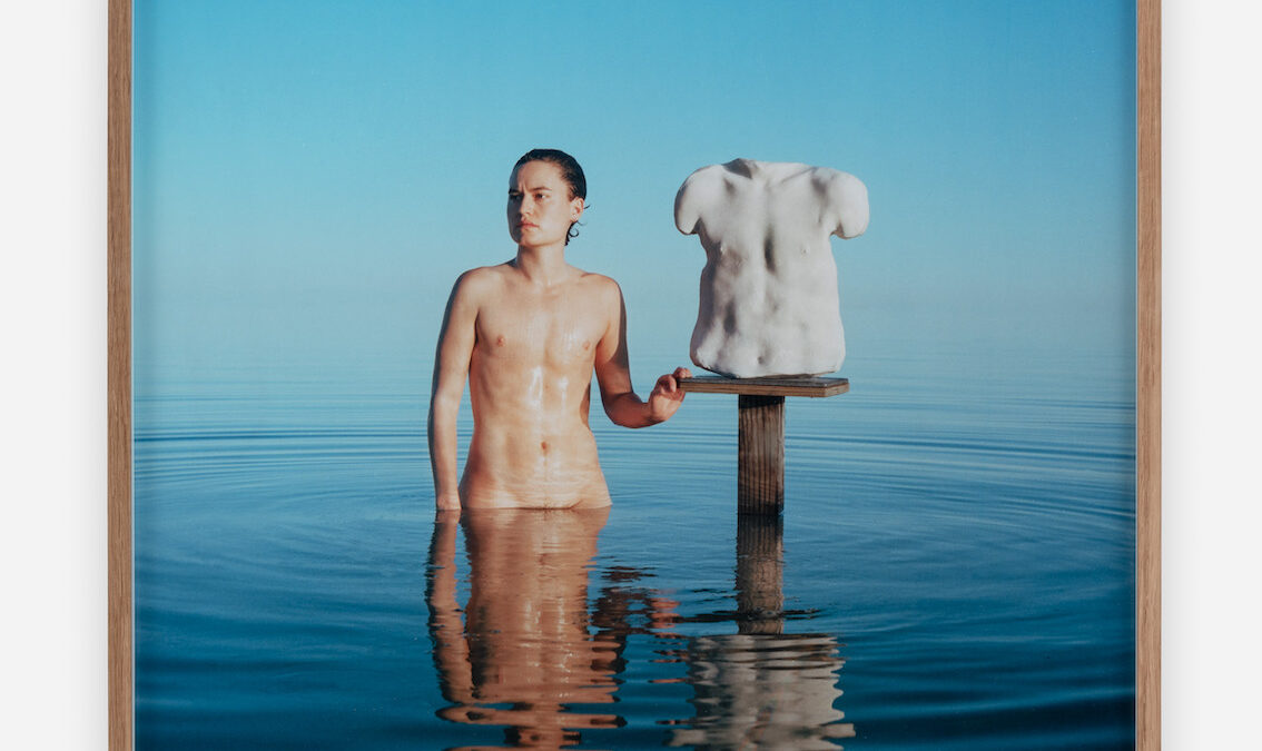 ‘Angels of a Drowning World’, by Lío Mehiel. Presented as part of SAINTS & SINNERS at GUTS Gallery