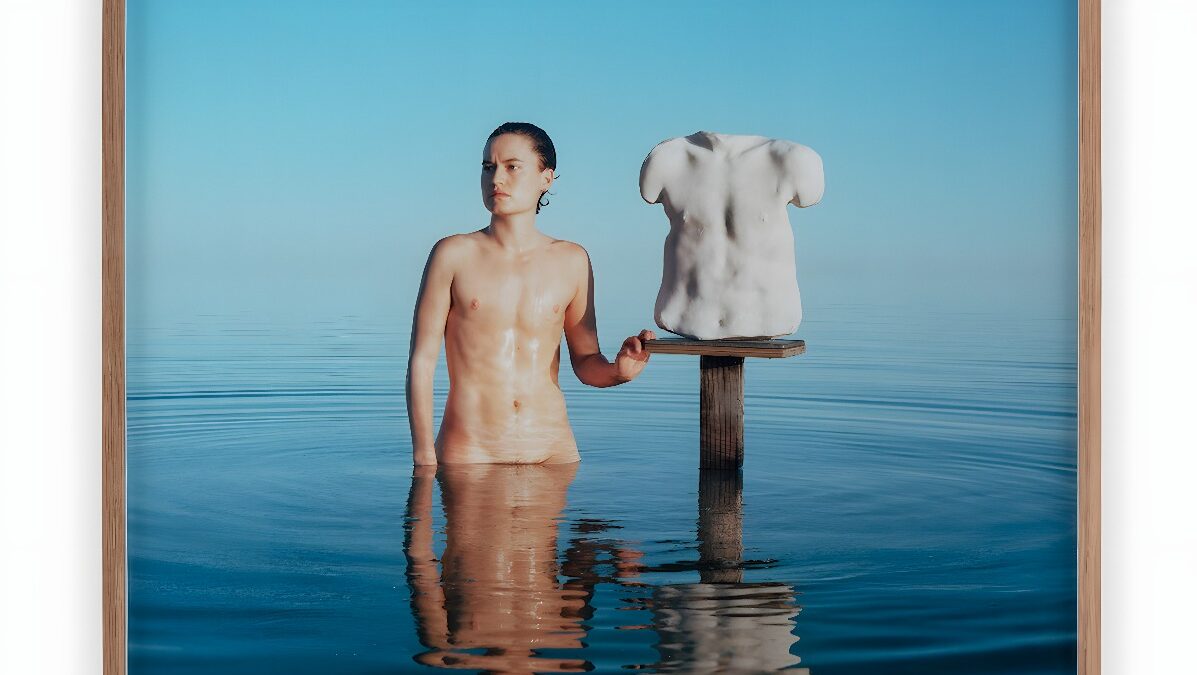 ‘Angels of a Drowning World’, by Lío Mehiel. Presented as part of SAINTS & SINNERS at GUTS Gallery