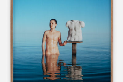 ‘Angels of a Drowning World’, by Lío Mehiel. Presented as part of SAINTS & SINNERS at GUTS Gallery