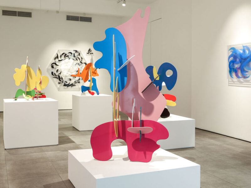 Brigita Huemer and Misha Milovanovich  Exhibition at Mucciaccia Gallery