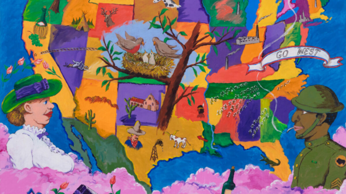 Robert Colescott’s Monumental Painting, ‘1919’, To Be Auctioned at Bonhams in New York