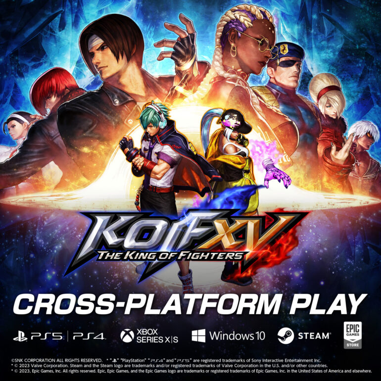 Cross-platform play for THE KING OF FIGHTERS XV and free DLC character Goenitz available on 20th June