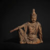 Rare Wood Figure of a Bodhisattva Jin Dynasty Sold for €2,589,400 Tripling its Estimate