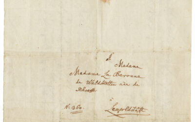 Christie’s presents a dramatic letter from Wolfgang Amadeus Mozart to Baroness von Waldstätten