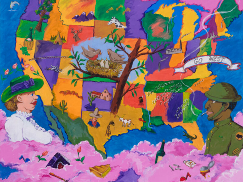 Robert Colescott’s Monumental Painting, ‘1919’, To Be Auctioned at Bonhams in New York