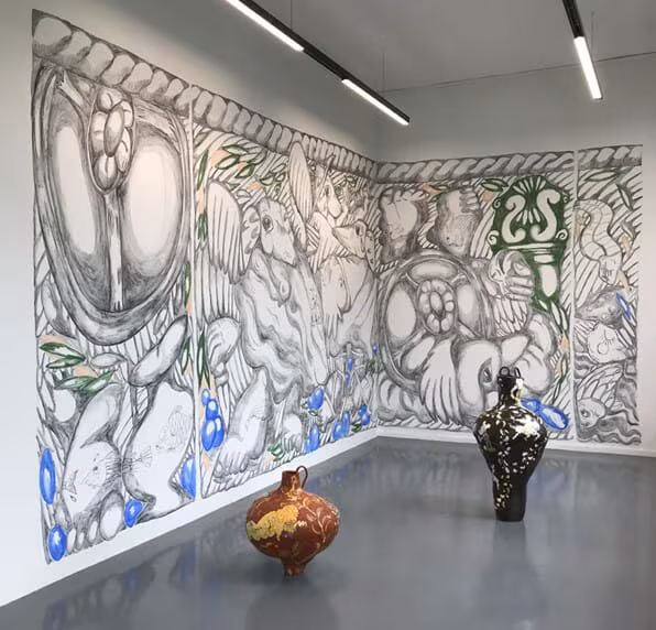 Vue d’exposition
Resonating ceramics, septembre 2022, Galerie Live in your head, Genève