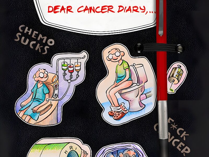 “T(H)UMOR: Dear Cancer Diary…” – a witty graphic novel that elicits both laughter and tears, while empowering individuals to find courage when confronted with cancer