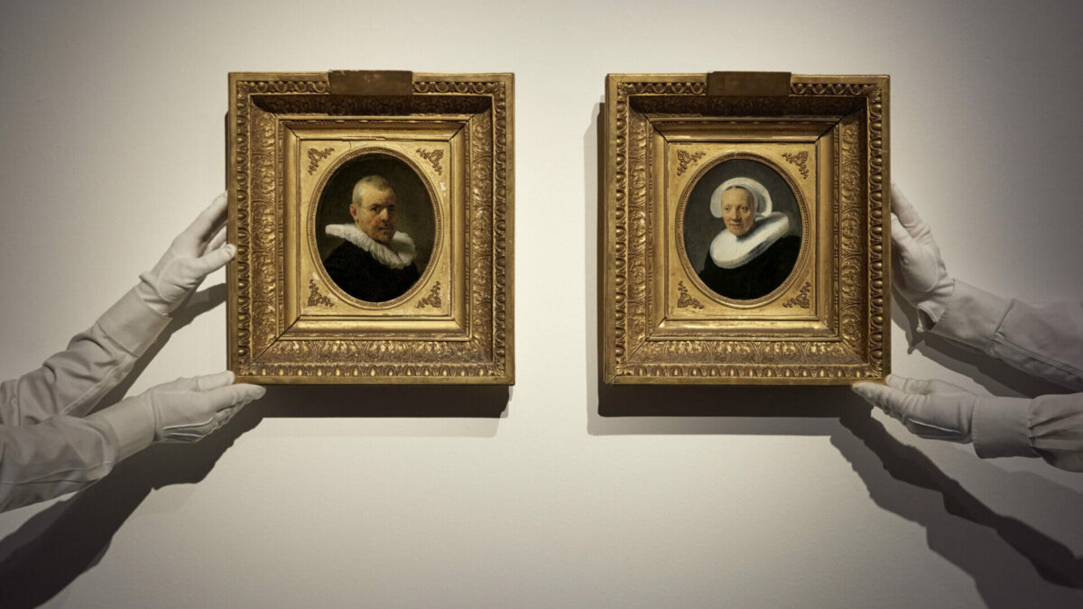 The Last Pair of Rembrandts to Remain in Private Hands Achieved £11,235,000 / $14,268,450 / €13,122,480