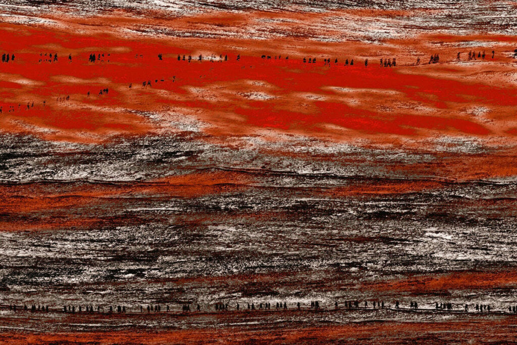 Michal Rovner at Peter Marino Art Foundation