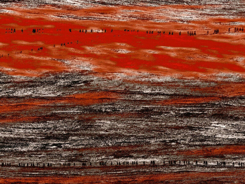 Michal Rovner at Peter Marino Art Foundation