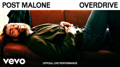Video still — Post Malone's  Overdrive  Live Performance Is a High-Energy Jam