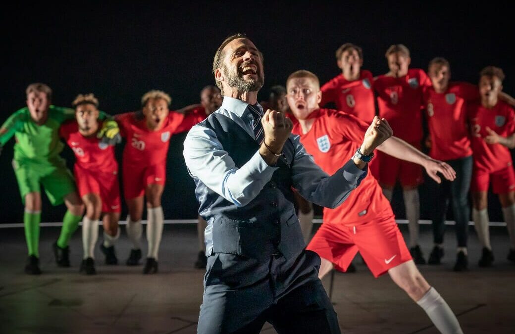 The National Theatre’s hit production of ‘Dear England’ transfers to London’s West End for a limited 14-week run, from 9th October