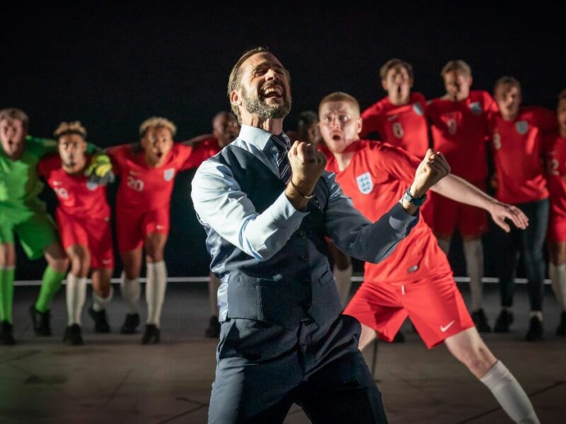 The National Theatre’s hit production of ‘Dear England’ transfers to London’s West End for a limited 14-week run, from 9th October
