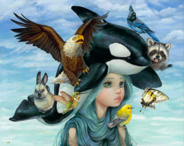Camilla d’Errico: Nurtured by Nature – Corey Helford Gallery, Los Angeles