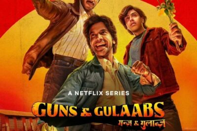 « Guns & Gulaabs » (2023) Série Netflix. Critique : Un mélange de thriller et de romance qui ne s&rsquo;harmonise pas très bien.