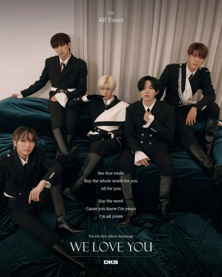  “DKB’s” Repackaged 6th Mini-Album “We Love You” – US Debut Single “All Yours”