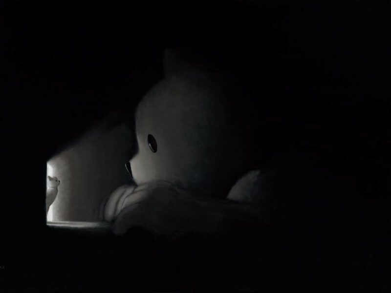 Corey Helford Gallery presents ‘Peering Through the Darkness’ by Luke Chueh