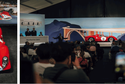 Rare Ferrari 412p Achieves $30.25 Million At Bonhams|Cars Quail Auction