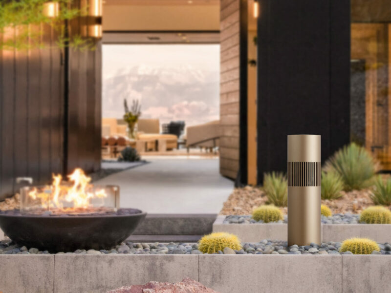 Bang & Olufsen introduces first custom installed outdoor speaker Beosound Bollard