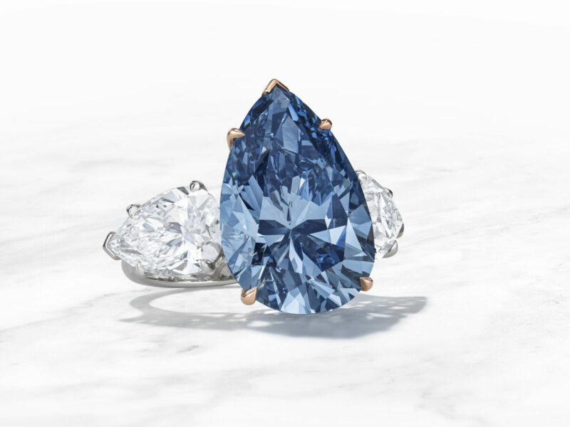 Christie’s: Bleu Royal, The Largest Internally Flawless Fancy Vivid Blue Diamond to Appear at Auction
