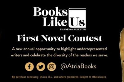 The annual BOOKS LIKE US First Novel Contest from Atria Books has been announced