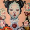 “BON APPÉTIT”: A Renaissance of Emotions Along the Table of the Symbolic Banquets Echoing of Marie Antoinette | Solo Show by Afarin Sajedi | Dorothy Circus Gallery | Rome