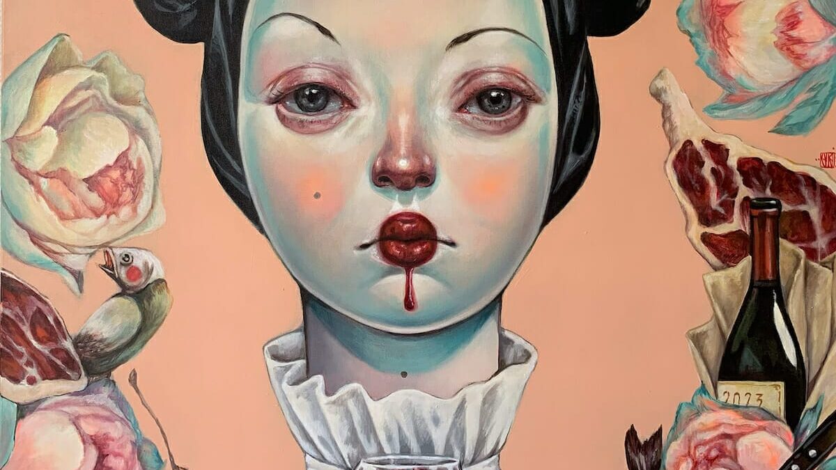“BON APPÉTIT” Una Rinascita di Emozioni Lungo il Tavolo dei Banchetti Simbolici che Echeggiano di Maria Antonietta | Mostra personale di Afarin Sajedi | Dorothy Circus Gallery | Roma