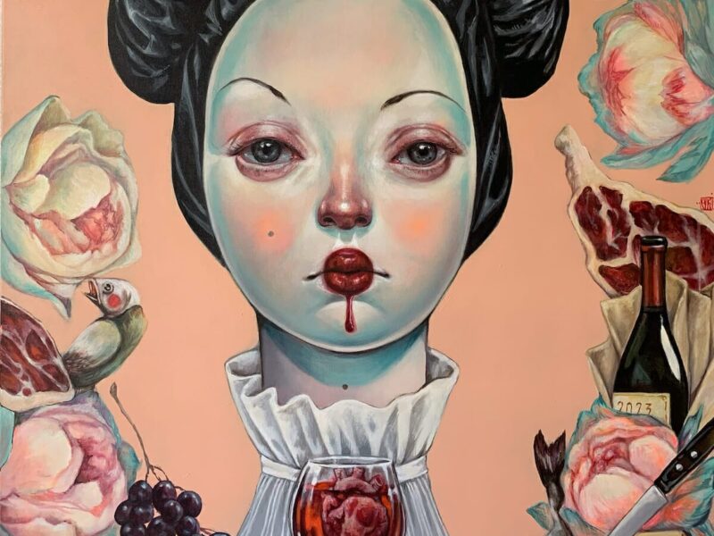 “BON APPÉTIT” Una Rinascita di Emozioni Lungo il Tavolo dei Banchetti Simbolici che Echeggiano di Maria Antonietta | Mostra personale di Afarin Sajedi | Dorothy Circus Gallery | Roma