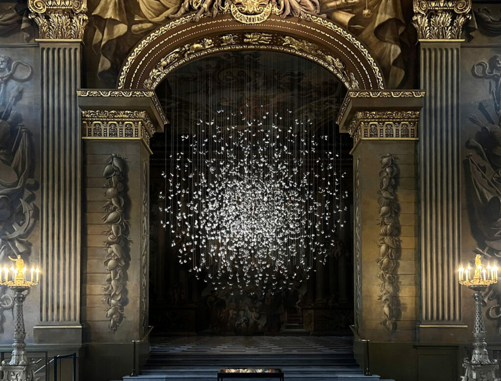 Coalescence by Paul Cocksedge | Art Installation at The Old Royal Naval College | London