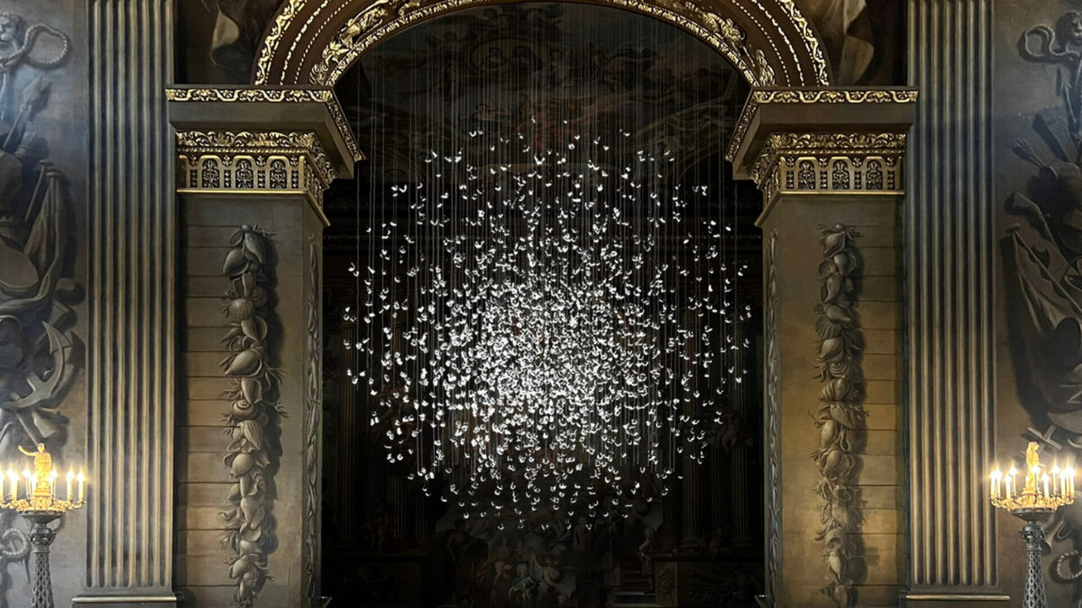 Coalescence by Paul Cocksedge | Art Installation at The Old Royal Naval College | London