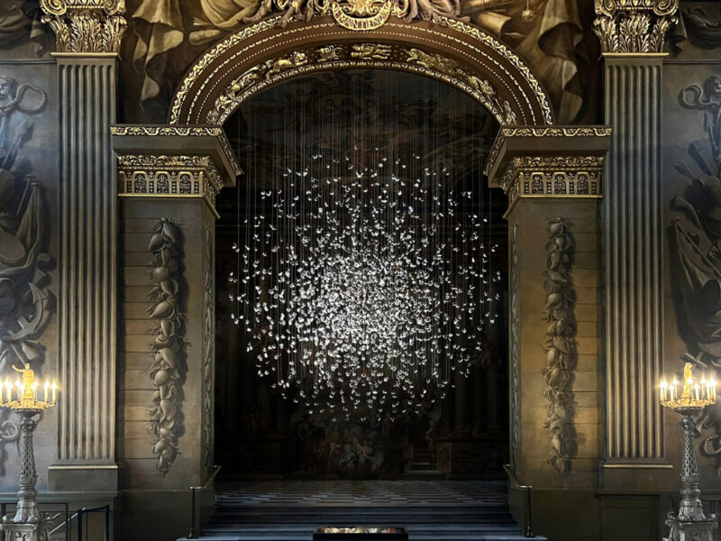 Coalescence by Paul Cocksedge | Art Installation at The Old Royal Naval College | London