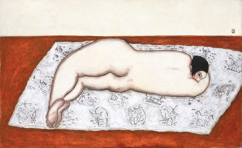 Christie’s Hong Kong is thrilled and honoured to announce ‘Nude on Tapestry’ by Sanyu
