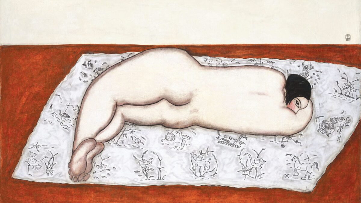Christie’s Hong Kong is thrilled and honoured to announce ‘Nude on Tapestry’ by Sanyu