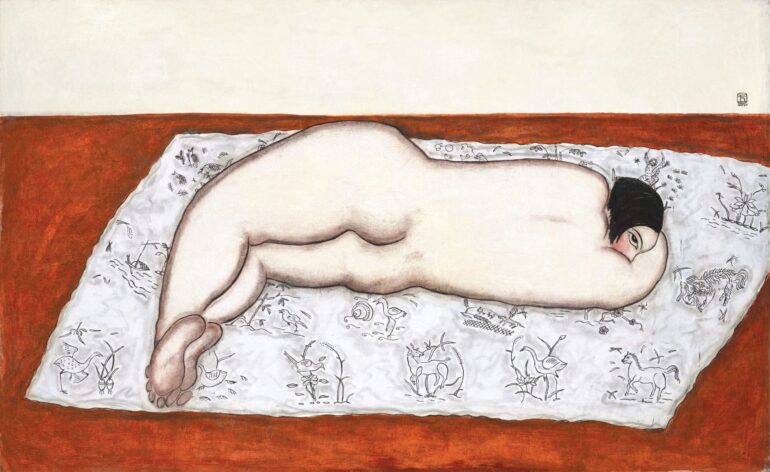 Christie’s Hong Kong is thrilled and honoured to announce ‘Nude on Tapestry’ by Sanyu