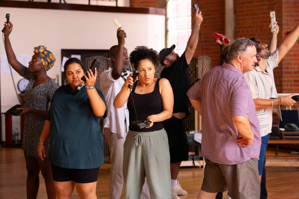 Rehearsal Images – Quiz – UK Tour