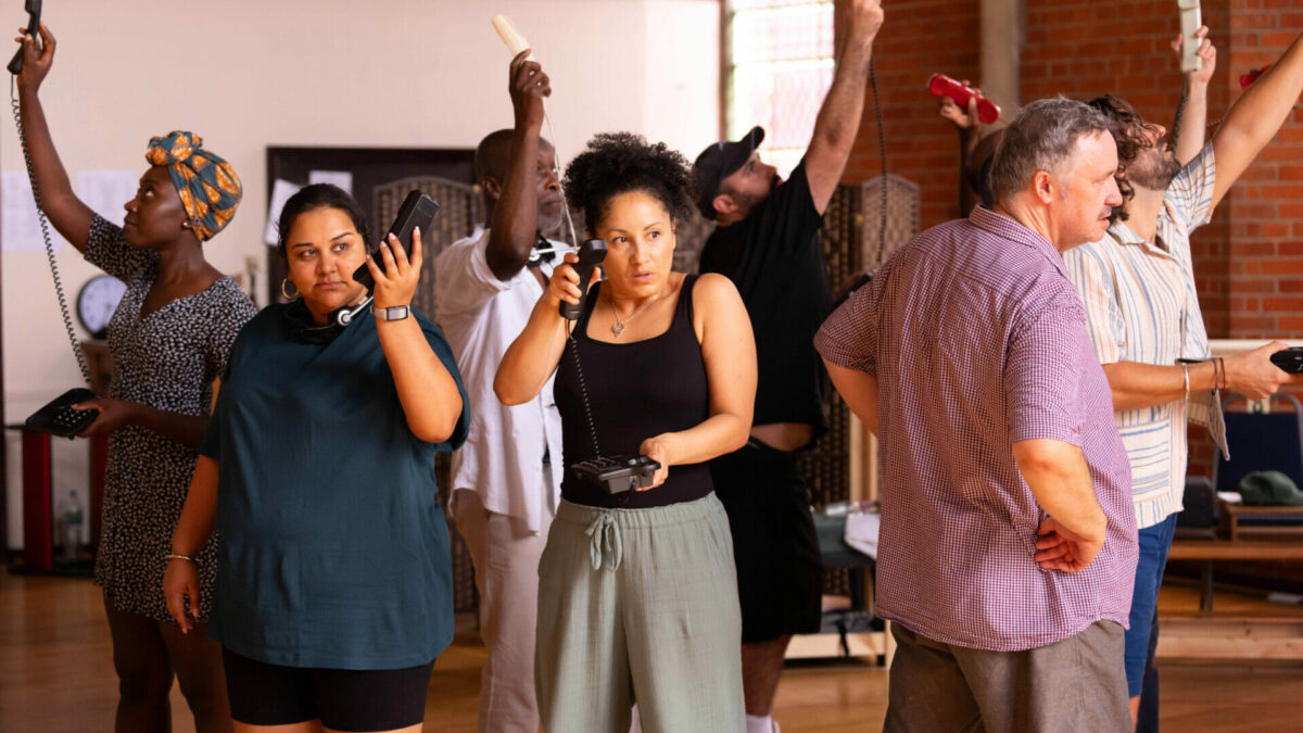 Rehearsal Images – Quiz – UK Tour
