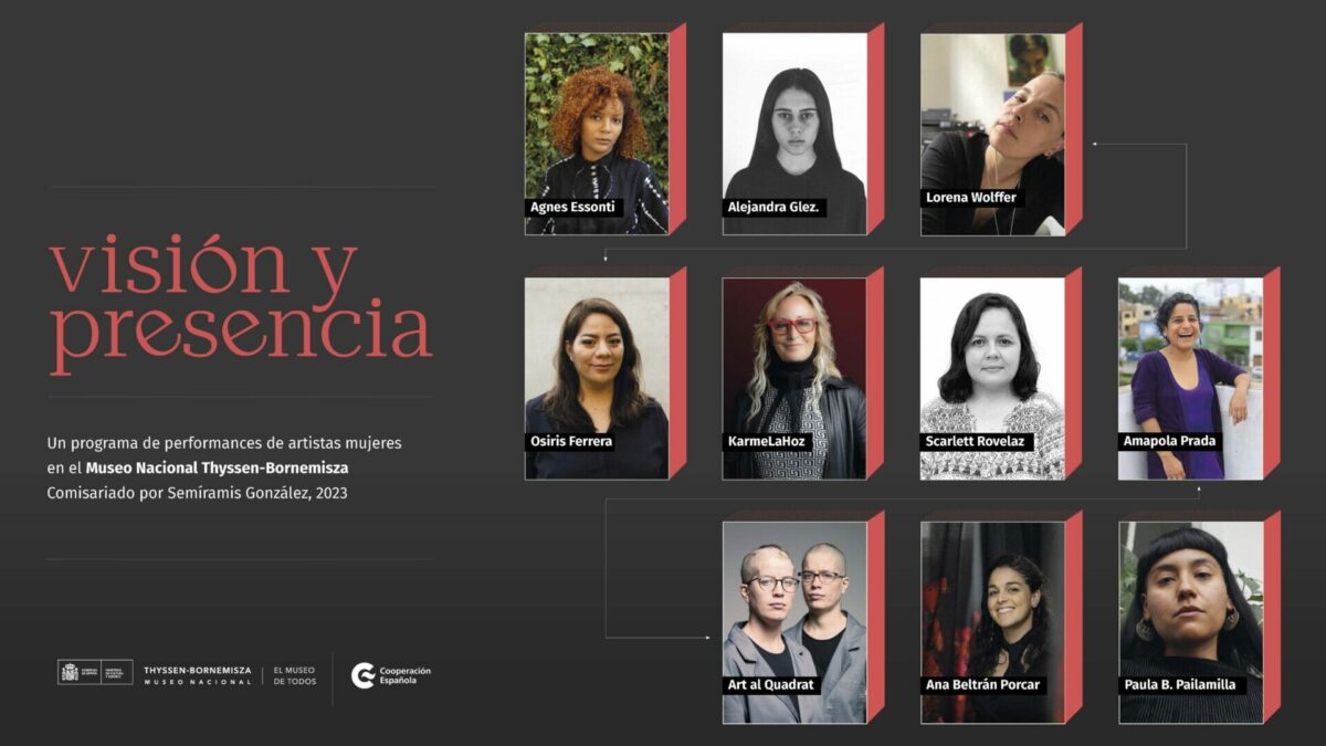 Visión y presencia reanuda su segunda edición con nuevas performances | Museo Nacional Thyssen-Bornemisza | Madrid