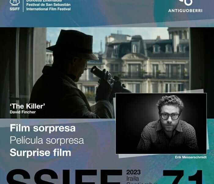 ‘The Killer’ by David Fincher, is the surprise screening at the 71st San Sebastian Festival