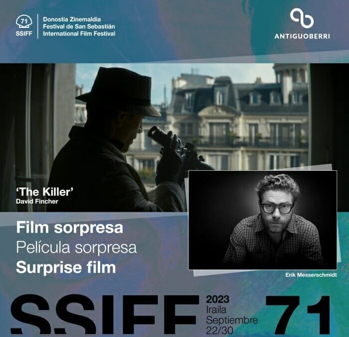 ‘The Killer’ by David Fincher, is the surprise screening at the 71st San Sebastian Festival