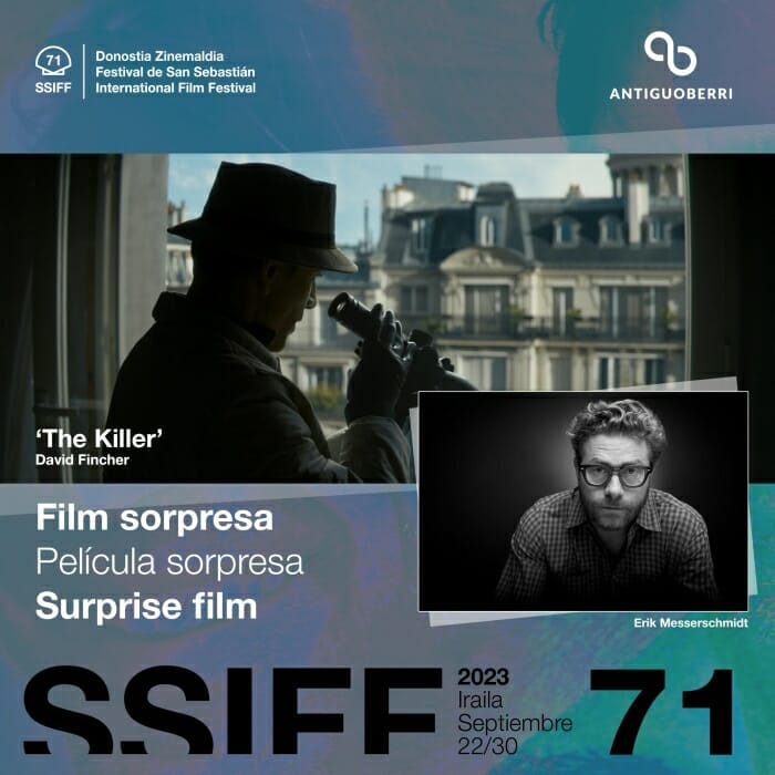 ‘The Killer’ by David Fincher, is the surprise screening at the 71st San Sebastian Festival