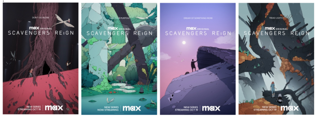 Max Original Animated Series SCAVENGERS REIGN Debuts October 19