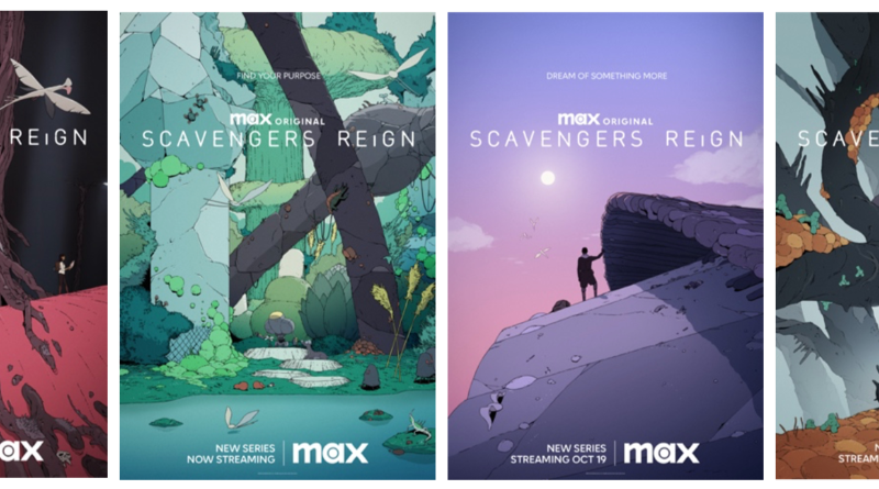 Max Original Animated Series SCAVENGERS REIGN Debuts October 19