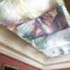 Visitors Become Part Of A National Gallery Artwork – Huge New Textile Ceiling By Artist In Residence