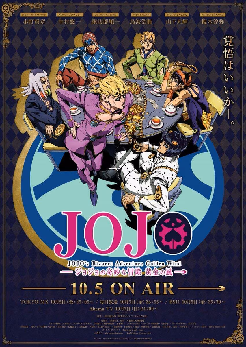JoJo’s Bizarre Adventure: Golden Wind