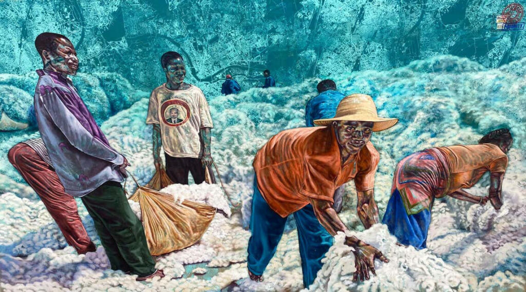 JEAN DAVID NKOT : LES DOMPTEURS DE NUAGES | GALERIE AFRIKARIS | PARIS